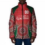 Morocco Yalla Vamos 2026 Custom Padded Jacket Zellige Mosaic Edition