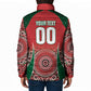 Morocco Yalla Vamos 2026 Custom Padded Jacket Zellige Mosaic Edition