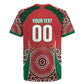Morocco Yalla Vamos 2026 Custom Rugby Jersey Zellige Mosaic Edition