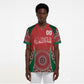 Morocco Yalla Vamos 2026 Custom Scrub Top Zellige Mosaic Edition