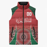 Morocco Yalla Vamos 2026 Custom Sleeveless Puffer Jacket Zellige Mosaic Edition