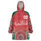 Morocco Yalla Vamos 2026 Custom Wearable Blanket Hoodie Zellige Mosaic Edition
