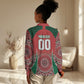 Morocco Yalla Vamos 2026 Custom Women Casual Shirt Zellige Mosaic Edition