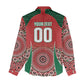 Morocco Yalla Vamos 2026 Custom Women Casual Shirt Zellige Mosaic Edition