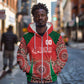 Morocco Yalla Vamos 2026 Custom Zip Hoodie Zellige Mosaic Edition