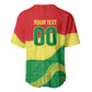 Senegal Kappu Adduna Custom Baseball Jersey Teranga Textile Edition
