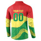 Senegal Kappu Adduna Custom Button Sweatshirt Teranga Textile Edition