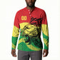 Senegal Kappu Adduna Custom Button Sweatshirt Teranga Textile Edition