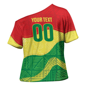 Senegal Kappu Adduna Custom Cross Shoulder Shirt Teranga Textile Edition
