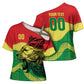 Senegal Kappu Adduna Custom Cross Shoulder Shirt Teranga Textile Edition