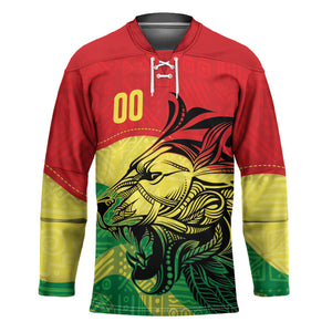 Senegal Kappu Adduna Custom Hockey Jersey Teranga Textile Edition