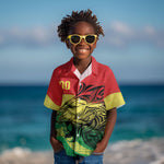 Senegal Kappu Adduna Custom Kid Hawaiian Shirt Teranga Textile Edition