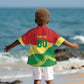 Senegal Kappu Adduna Custom Kid Hawaiian Shirt Teranga Textile Edition
