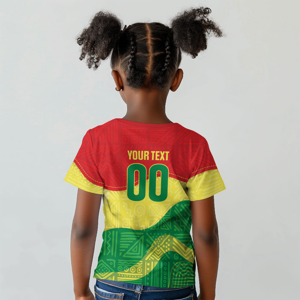 Senegal Kappu Adduna Custom Kid T shirt Teranga Textile Edition