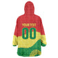 Senegal Kappu Adduna Custom Kid Wearable Blanket Hoodie Teranga Textile Edition