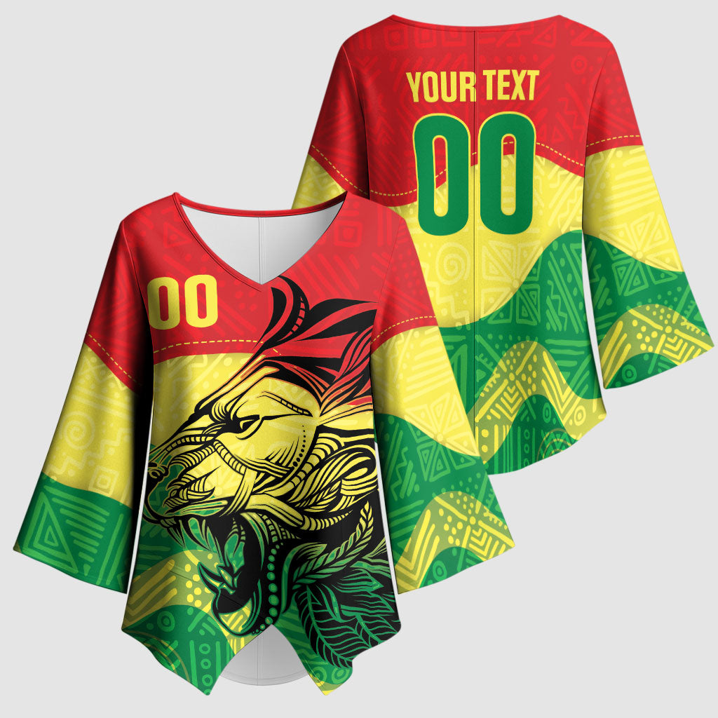 Senegal Kappu Adduna Custom Kimono Sleeve Blouse Teranga Textile Edition