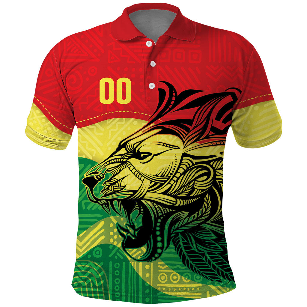 Senegal Kappu Adduna Custom Polo Shirt Teranga Textile Edition