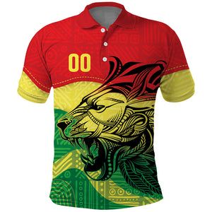 Senegal Kappu Adduna Custom Polo Shirt Teranga Textile Edition