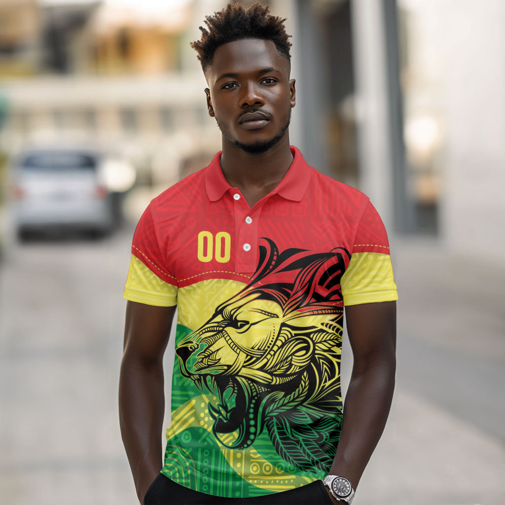 Senegal Kappu Adduna Custom Polo Shirt Teranga Textile Edition
