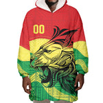 Senegal Kappu Adduna Custom Wearable Blanket Hoodie Teranga Textile Edition