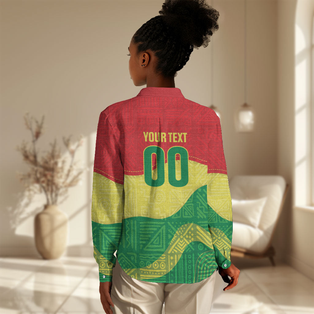 Senegal Kappu Adduna Custom Women Casual Shirt Teranga Textile Edition
