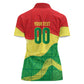 Senegal Kappu Adduna Custom Women Polo Shirt Teranga Textile Edition