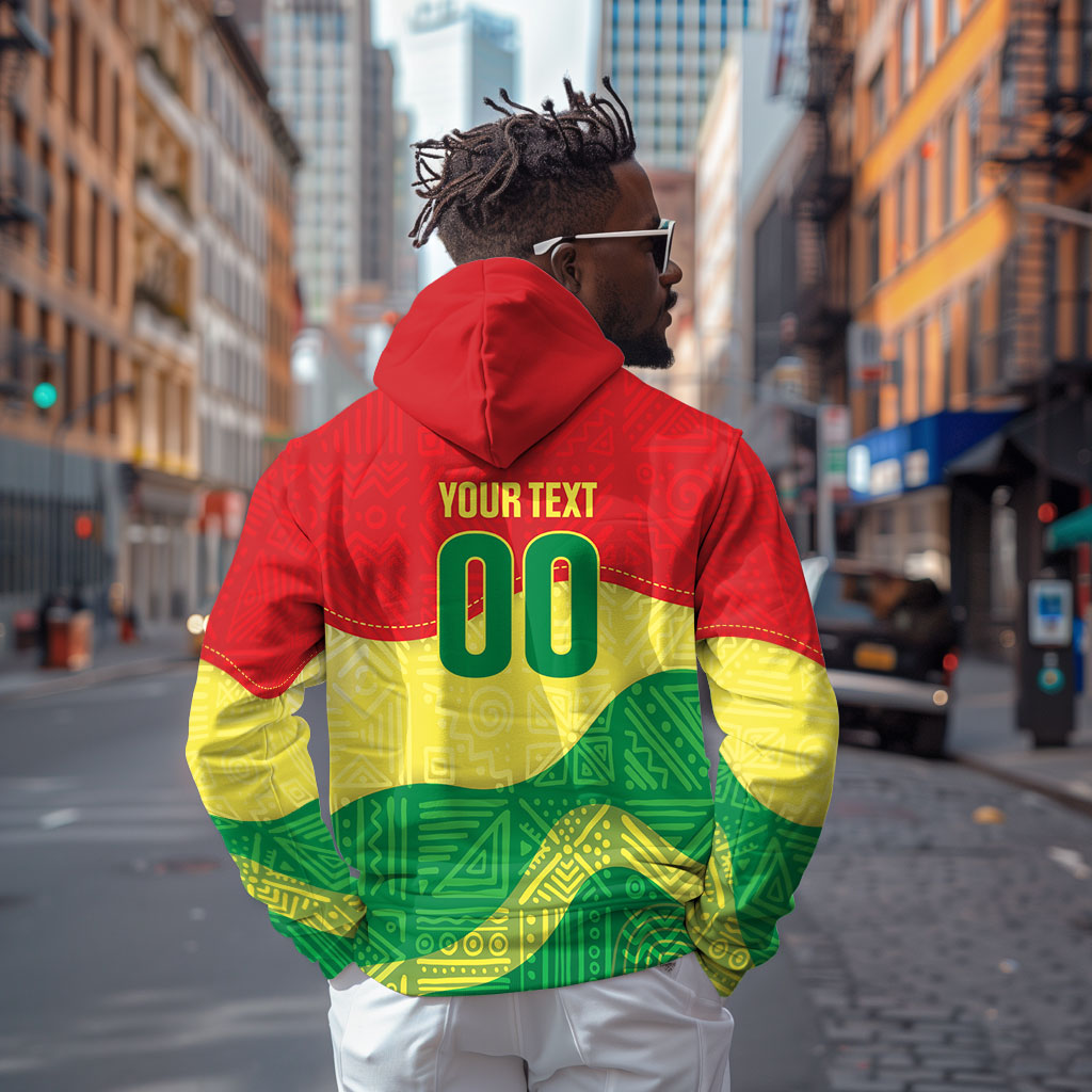Senegal Kappu Adduna Custom Zip Hoodie Teranga Textile Edition
