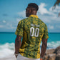 South Africa Indebe Yomhlaba Custom Hawaiian Shirt Ndebele Art Gold Edition LT9