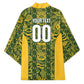 South Africa Indebe Yomhlaba Custom Kimono Ndebele Art Gold Edition