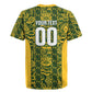 South Africa Indebe Yomhlaba Custom Rugby Jersey Ndebele Art Gold Edition