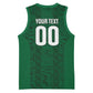 South Africa Indebe Yomhlaba Custom Basketball Jersey Ndebele Art Green Edition