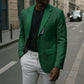 South Africa Indebe Yomhlaba Custom Blazer Ndebele Art Green Edition