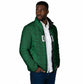 South Africa Indebe Yomhlaba Custom Padded Jacket Ndebele Art Green Edition