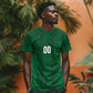 South Africa Indebe Yomhlaba Custom T shirt Ndebele Art Green Edition