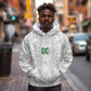 South Africa Indebe Yomhlaba Custom Hoodie Ndebele Art White Edition