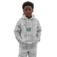 South Africa Indebe Yomhlaba Custom Kid Hoodie Ndebele Art White Edition