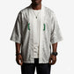 South Africa Indebe Yomhlaba Custom Kimono Ndebele Art White Edition