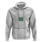 South Africa Indebe Yomhlaba Custom Zip Hoodie Ndebele Art White Edition