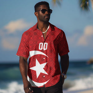 Tunisia Custom Hawaiian Shirt Carthage Heritage Edition