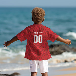 Tunisia Custom Kid Hawaiian Shirt Carthage Heritage Edition