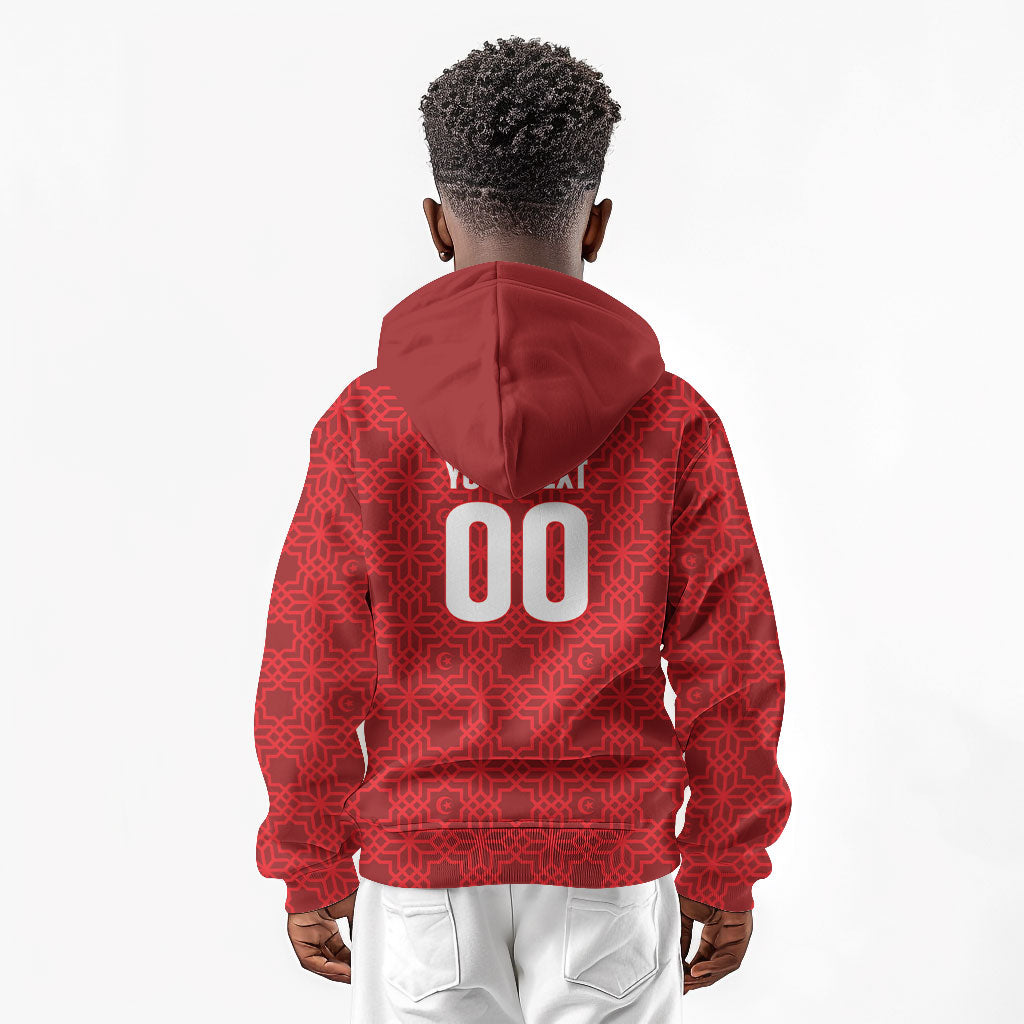 Tunisia Custom Kid Hoodie Carthage Heritage Edition