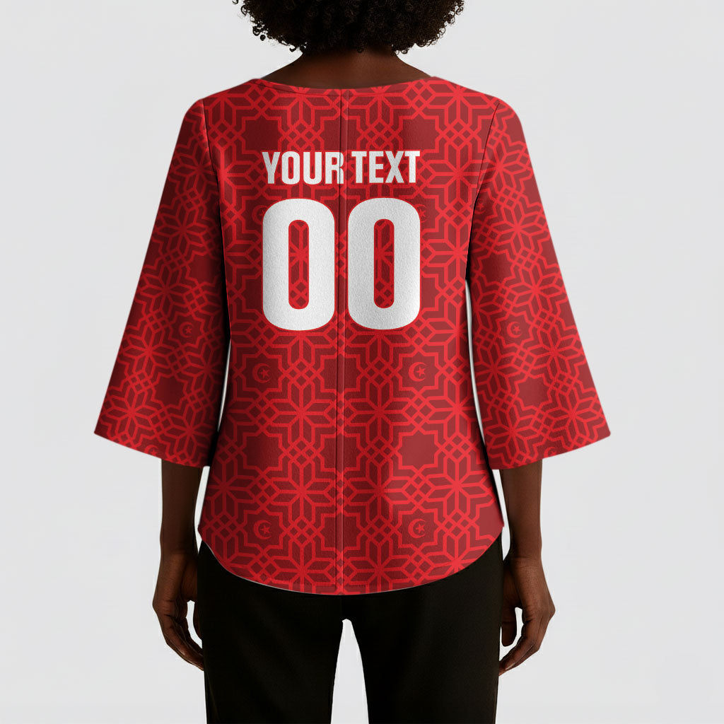 Tunisia Custom Kimono Sleeve Blouse Carthage Heritage Edition