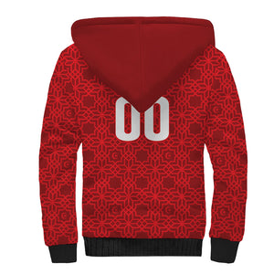 Tunisia Custom Sherpa Hoodie Carthage Heritage Edition