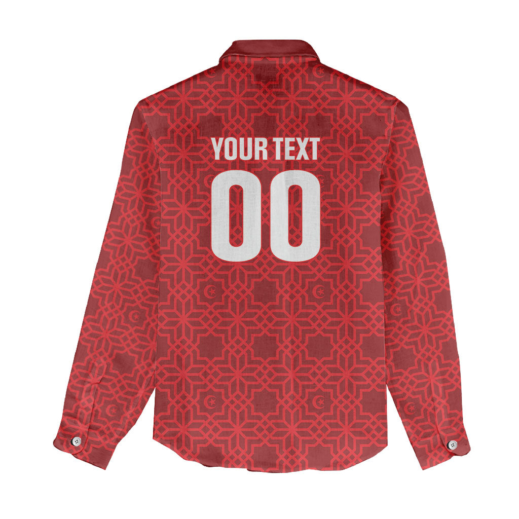 Tunisia Custom Women Casual Shirt Carthage Heritage Edition