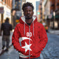 Tunisia Custom Zip Hoodie Carthage Heritage Edition