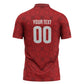 Tunisia Custom Zipper Polo Shirt Carthage Heritage Edition