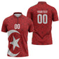 Tunisia Custom Zipper Polo Shirt Carthage Heritage Edition