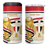 Personalized Egypt WC26 Future Champions 4 in 1 Can Cooler Tumbler Ya Masr Yalla
