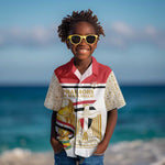 Personalized Egypt WC26 Future Champions Kid Hawaiian Shirt Ya Masr Yalla