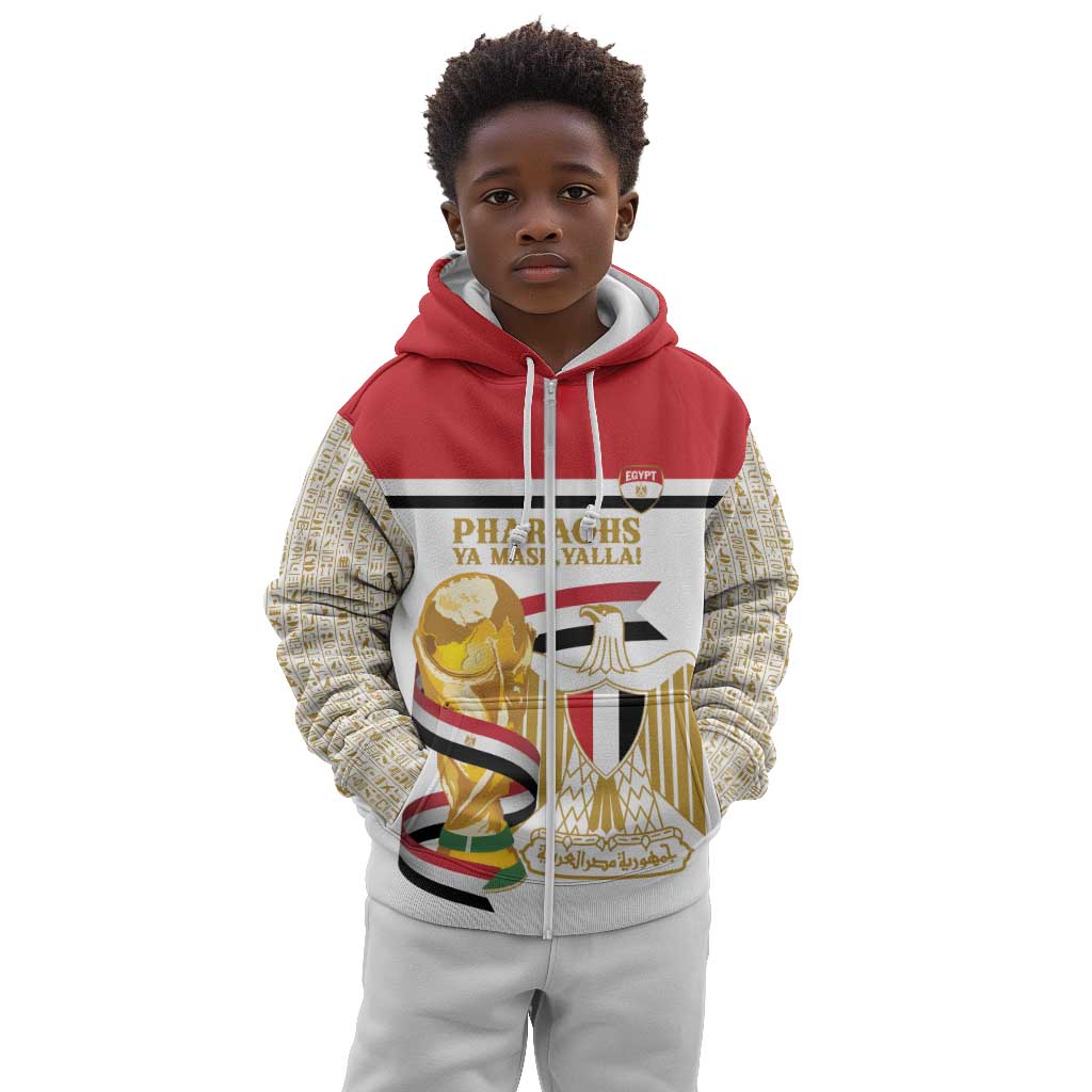 Personalized Egypt WC26 Future Champions Kid Hoodie Ya Masr Yalla
